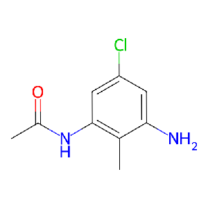 N-(3-氨基-5-氯-2-甲基苯基)乙酰胺