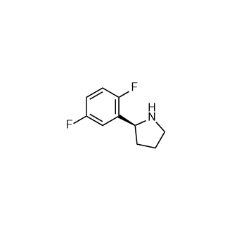 (2S)-2-(2,5-二氟苯基)吡咯烷