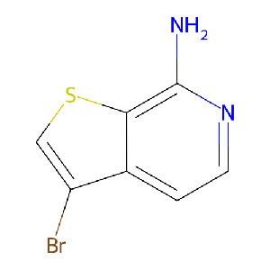 3-溴噻吩并[2,3-c]吡啶-7-胺