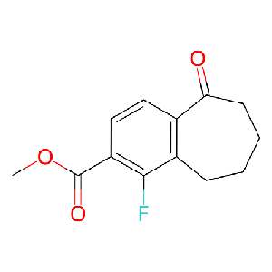 1-氟-5-氧代-6,7,8,9-四氢-5H-苯并[7]环烯-2-羧酸甲酯,2114341-54-5