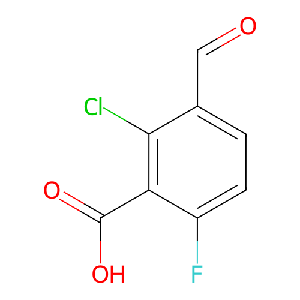 2-氯-6-氟-3-甲酰基苯甲酸