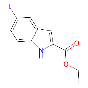 5-碘-1H-吲哚-2-羧酸乙酯,623918-49-0