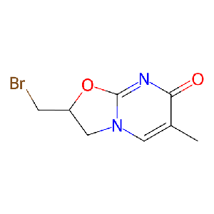 2-(溴甲基)-6-甲基-2H-噁唑并[3,2-a]嘧啶-7(3H)-酮