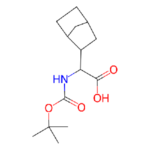 2-(双环[2.2.1]庚烷-2-基)-2-((叔-丁氧羰基)氨基)乙酸,182292-11-1