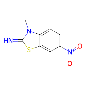 3-甲基-6-硝基苯并[d]噻唑-2(3H)-亚胺