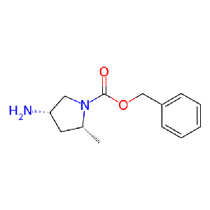 (2R,4S)-4-氨基-2-甲基吡咯烷-1-羧酸苄酯