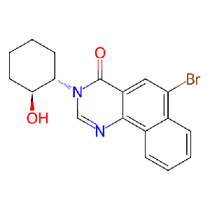 6-溴-3-((1S,2S)-2-羟基环己基)苯并[H]喹唑啉-4(3H)-酮