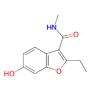 2-乙基-6-羟基-N-甲基苯并呋喃-3-羧酰胺,638217-12-6