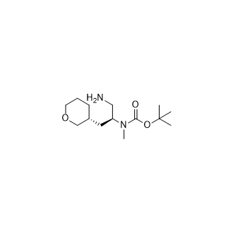 ((S)-1-氨基-3-((R)-四氢-2H-吡喃-3-基)丙-2-基)(甲基)氨基甲酸叔丁酯