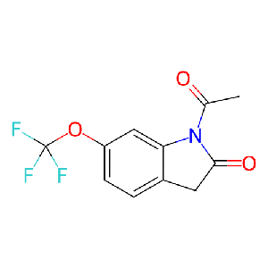 1-乙酰基-6-(三氟甲氧基)二氢吲哚-2-酮