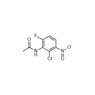 N-(2-氯-6-氟-3-硝基苯基)乙酰胺