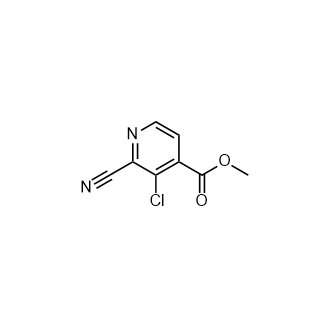 3-氯-2-氰基-吡啶-4-羧酸甲酯