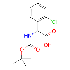 (R)-2-((叔丁氧羰基)氨基)-2-(2-氯苯基)乙酸