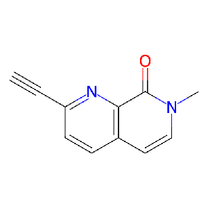 2-乙炔基-7-甲基-1,7-萘啶-8-(7H)-酮