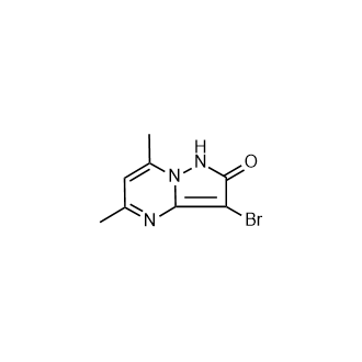 3-溴-5,7-二甲基[1,5-a]嘧啶-2(1H)-酮