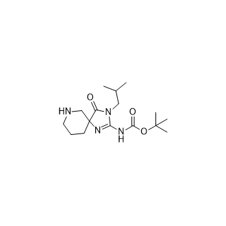 (3-异丁基-4-氧代-1,3,7-三氮杂螺[4.5]癸-1-烯-2-基)氨基甲酸叔丁酯
