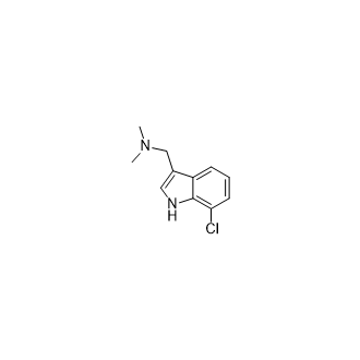 1-(7-氯-1H-吲哚-3-基)-N,N-二甲基甲胺