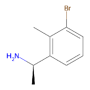 (R)-1-(3-溴-2-甲基苯基)乙胺