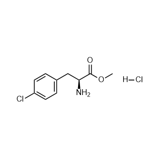 4-氯-L-苯丙氨酸甲酯，盐酸盐 (1:1)