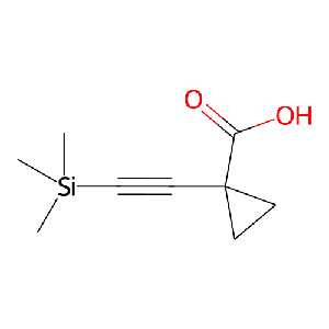 1-((三甲基甲硅烷基)乙炔基)环丙烷羧酸,1268810-07-6