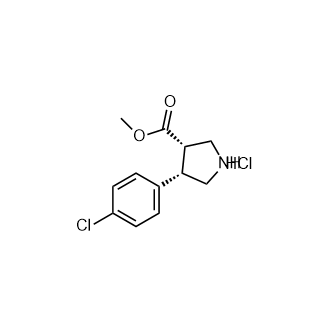 (3R,4S)-4-(4-氯苯基)吡咯烷-3-羧酸甲酯