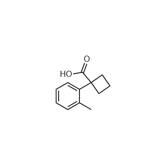 1-(2-甲基苯基)环丁烷-1-羧酸