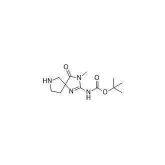 (3-甲基-4-氧代-1,3,7-三氮杂螺[4.4]壬-1-烯-2-基)氨基甲酸叔丁酯
