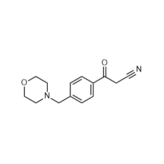3-[4-(吗啉-4-基甲基)苯基]-3-氧代丙腈