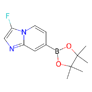 3-氟-7-(4,4,5,5-四甲基-1,3,2-二氧硼杂环戊烷-2-基)咪唑并[1,2-a]吡啶