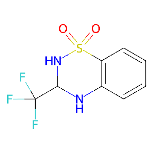 3-(三氟甲基)-3,4-二氢-2H-苯并[e] [1,2,4]噻二嗪1,1-二氧化物