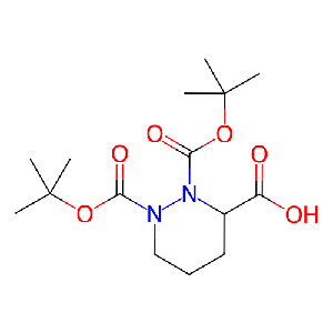 1,2-双(叔丁氧基羰基)六氢哒嗪-3-羧酸,1219380-72-9
