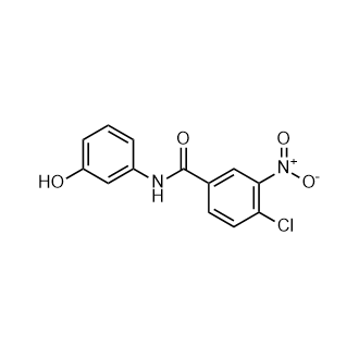 4-氯-N-(3-羟基苯基)-3-硝基苯甲酰胺