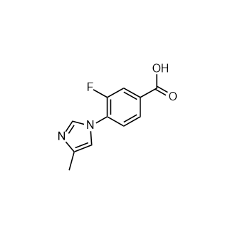 3-氟-4-(4-甲基-1H-咪唑-1-基)苯甲酸