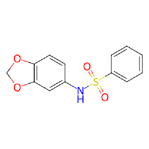 N-(苯并[d][1,3]二氧戊环-5-基)苯磺酰胺,333441-11-5