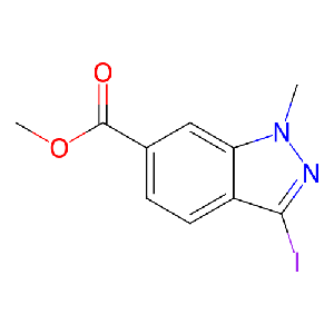 3-碘-1-甲基-1H-吲唑-6-甲酸甲酯