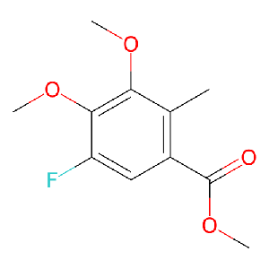 5-氟-3,4-二甲氧基-2-甲基苯甲酸甲酯