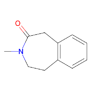3-甲基-1,3,4,5-四氢苯并[d]氮杂螺-2-酮,73644-95-8