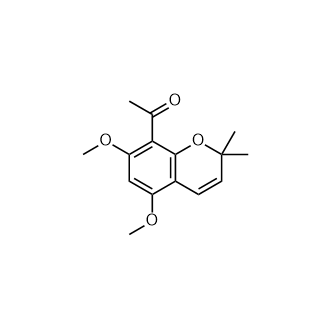 1-(5,7-二甲氧基-2,2-二甲基-2H-色烯-8-基)乙酮