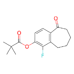 1-氟-5-氧代-6,7,8,9-四氢-5H-苯并[7]环戊-2-基新戊酸酯