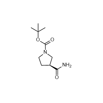 (S)-3-氨基甲酰基吡咯烷-1-羧酸叔丁酯