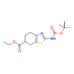 2-((叔丁氧基羰基)氨基)-4,5,6,7-四氢苯并[d]噻唑-6-羧酸乙酯,1820647-12-8