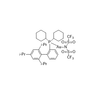 2-二环己基膦-2',4',6'-三异丙基联苯金(I)双(三氟甲烷磺酰)亚胺