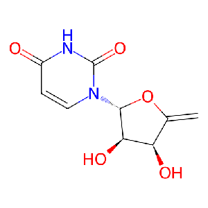 1-((2R,3R,4S)-3,4-二羟基-5-亚甲基四氢呋喃-2-基)嘧啶-2,4(1H,3H)-二酮