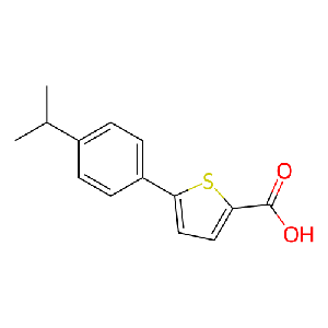 5-(4-异丙基苯基)噻吩-2-羧酸