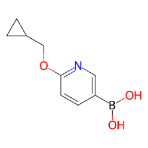 (6-(环丙基甲氧基)吡啶-3-基)硼酸