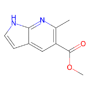 6-甲基-1H-吡咯并[2,3-b]吡啶-5-羧酸甲酯