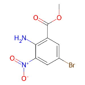 2-氨基-5-溴-3-硝基苯甲酸甲酯