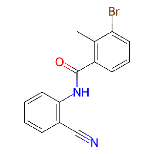 3-溴-N-(2-氰基苯基)-2-甲基苯甲酰胺