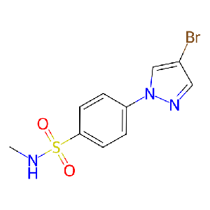 N-甲基4-(4-溴吡唑-1-基)苯磺酰胺