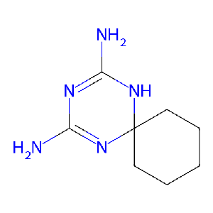 1,3,5-三氮杂螺[5.5]十一碳-1,3-二烯-2,4-二胺,76766-46-6